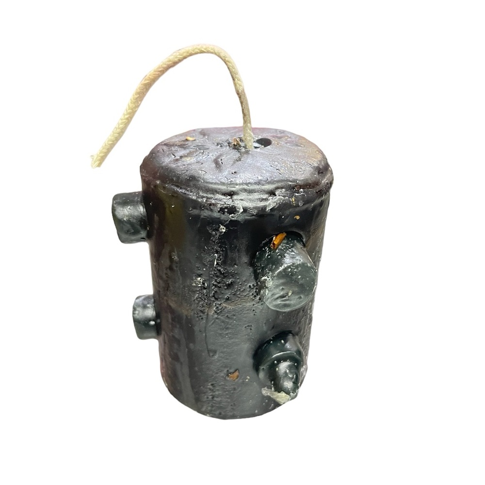 7 wick spell breaker  black candle/ vela tuba trabajos de 7 mechas negra